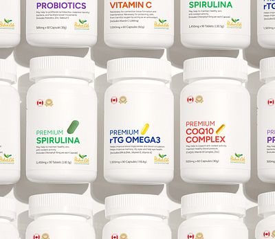 Health Supplement Packaging Design branding healthfood label design omega3 package design packaging packaging design supplement vitamin packaging wellness