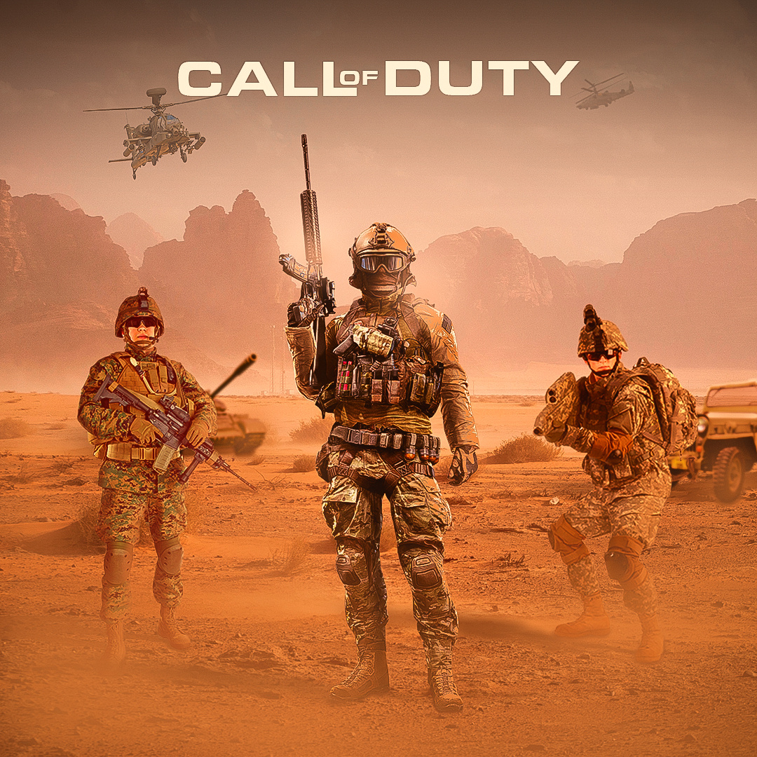 Call of Duty social media design by Mahmoud El Masri on Dribbble