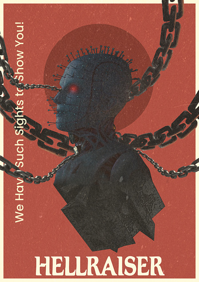 Hellraiser - We Have Such Sights to Show You concept design graphic design hellraiser hellraiser series movie movie poster