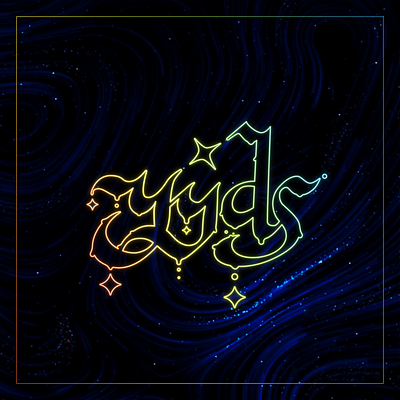 yyds | 永遠の神（笑 design logo logotype typography