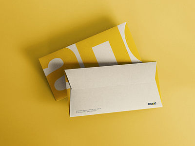 Envelope with Business Cards Mockup - Mockup World