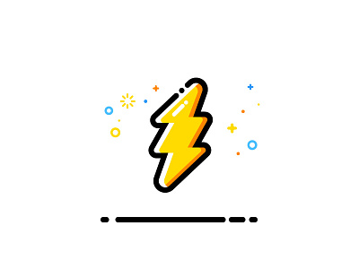 Thunder branding logo