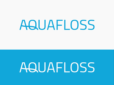 🚀 AQUAFLOSS - Logo Design brand logo design branding business creative design graphic design logo designer motion graphics professional