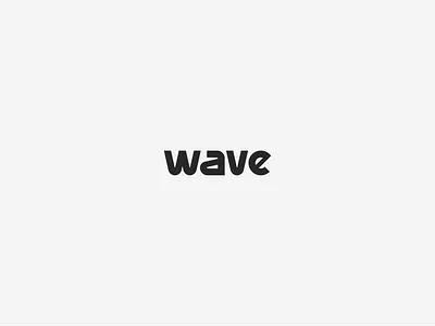 wave - clothing brand logo businesslogo clothinglogo flatlogo icon letterlogo logo logodesigner logofolio shoplogo uniquelogo wordmarklogo