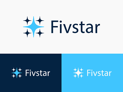 🚀 Fivstar - Logo Design brand logo design branding business creative fivstar graphic design professional ui