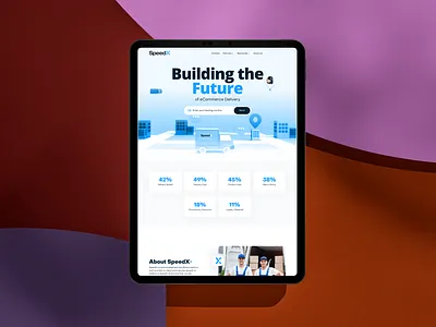 SpeedX | Landing page inspiration template figma figma design figma template graphic design landing page landing page design mockup phanlamduykhoi ui ui design ux ux design