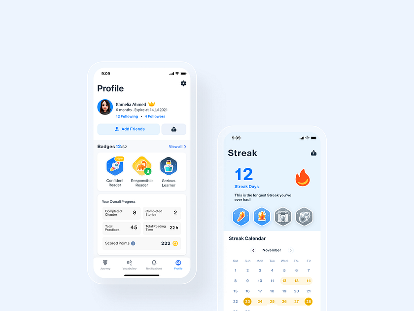 Browse thousands of Streak UI images for design inspiration | Dribbble