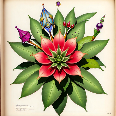 An antique botanical illustration of a flower art botanical drawing flowers illustaration