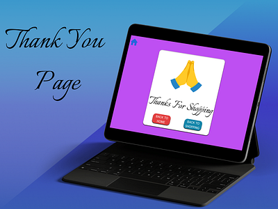 THANK YOU PAGE 100daysuichallenge 15daysuichallenge app design graphic design page thank you thank you for shopping thank you page thanks thanks for shopping thanks page ui website