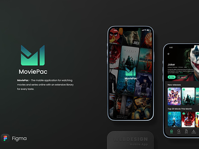 MoviePac | Mobile App | Movie App app design mobile app movie movie app sinema uiux