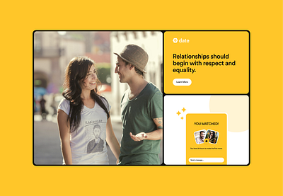 Dating App: Bumble Website Redesign animation design ui ux webdesign