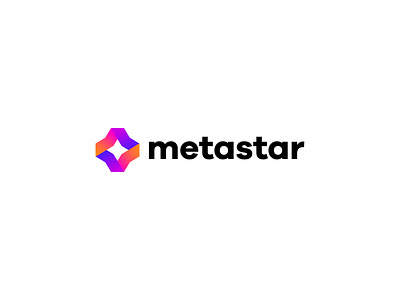 meta star logo design block brand identity branding chain design logo logo design logos meta shine star star logo
