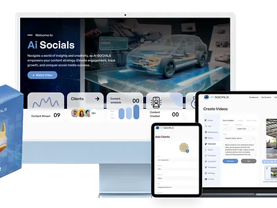 AI Socials Review: AI makes your Content & Videos using Keyword content creator content writer social marketing agency social media agency video creator video maker