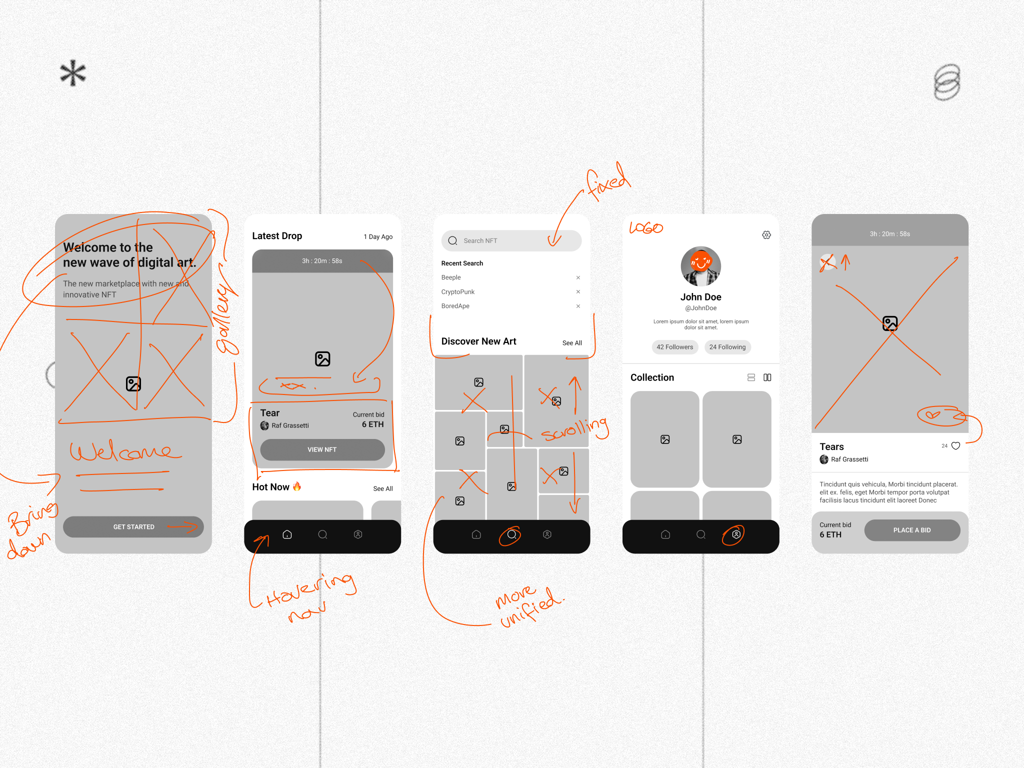 Wireframes