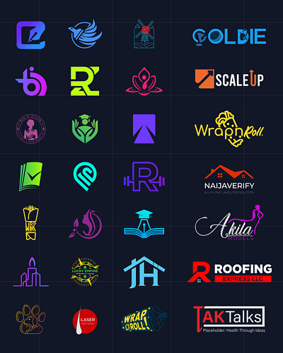 Modern Logo Design - Logofolio branding design graphic design illustration logo typography vector