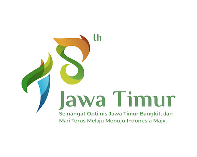 78 HUT Jawa Timur "Semangat Optimis Jatim Bangkit" logo
