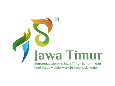 78 HUT Jawa Timur "Semangat Optimis Jatim Bangkit" logo