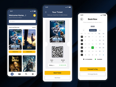 Ticket Booking Application mobile ticketing.
