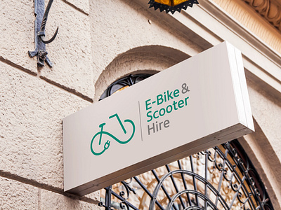 E-Bike and Scooter Logo e bike logo e scooter logo electric bike logo electric vehicle logo ev car ev charging logo ev logo green energy logo sustainable energy logo