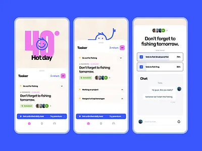 Tasker - Automated AI Tasker ai android app app application design iphone app mobile tasker ui ux