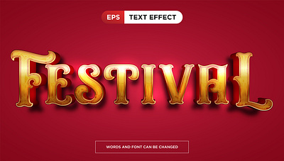 Festival Circus Text Effect editable