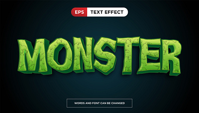 Monster Text Effect colours