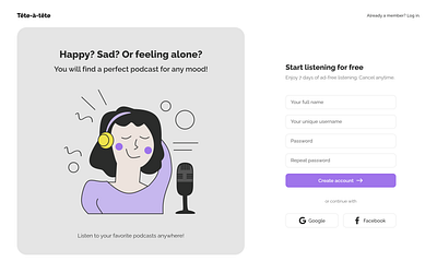 Tete-a-tete: Dive into a World of Podcasts Anytime, Anywhere! digitallistening