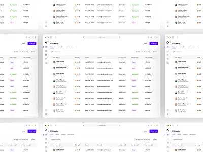 Dashboard CRM ad ads analytic builder chart contact crm dashboard design hrm leads management marketing pipeline report saas sales ui ux widget