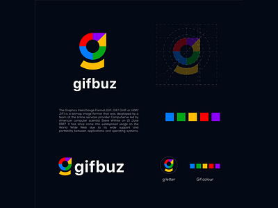 Gifbuzz Logo branding design graphic design illustration logo minimal simple vector
