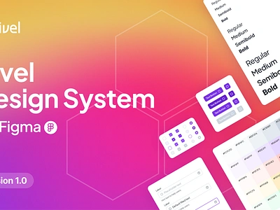 Hivel Design System branding design designs designsystem figma graphic design hivel system ui ui kit uidesign userexperience userinterface ux uxdesign