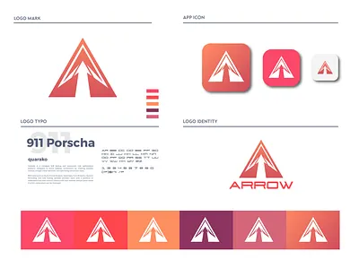 ARROW CONCEPT - LOGO DESIGN best logo brand identity branding creative design illustration logo logo design ui vect plus
