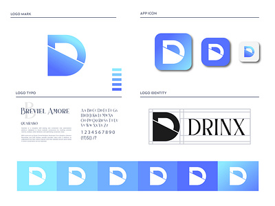 DRINX CONCEPT - LOGO DESIGN best logo brand identity branding creative design illustration logo logo design ui vect plus