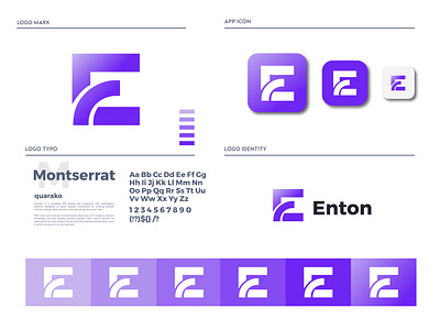 ENTON CONCEPT - LOGO DESIGN best logo brand identity branding creative design illustration logo logo design ui vect plus