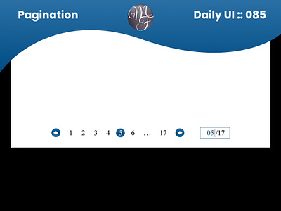 Pagination Daily UI 85 085 book brochure catalogue daily ui design document file graphic design illustration next number page pagination previous print ui vector