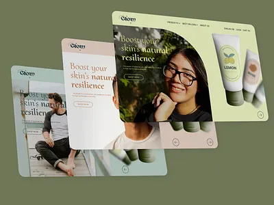 Daily UI 003 - Landing page dailyui design landing page skin ui