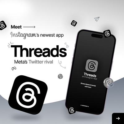 Instagram's Newest App Threads Slideshare design branding graphic design ui