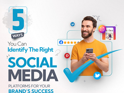 5 ways Identifying Social Media brand success post design branding graphic design ui