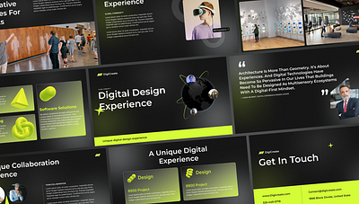 Pitch Deck For Tech Startup - Figma 3d 3d icons design design experience digital design figma graphic design investor deck pitch deck designer pitch deck presentation pitchdeck presentation design slide slides slides design technology