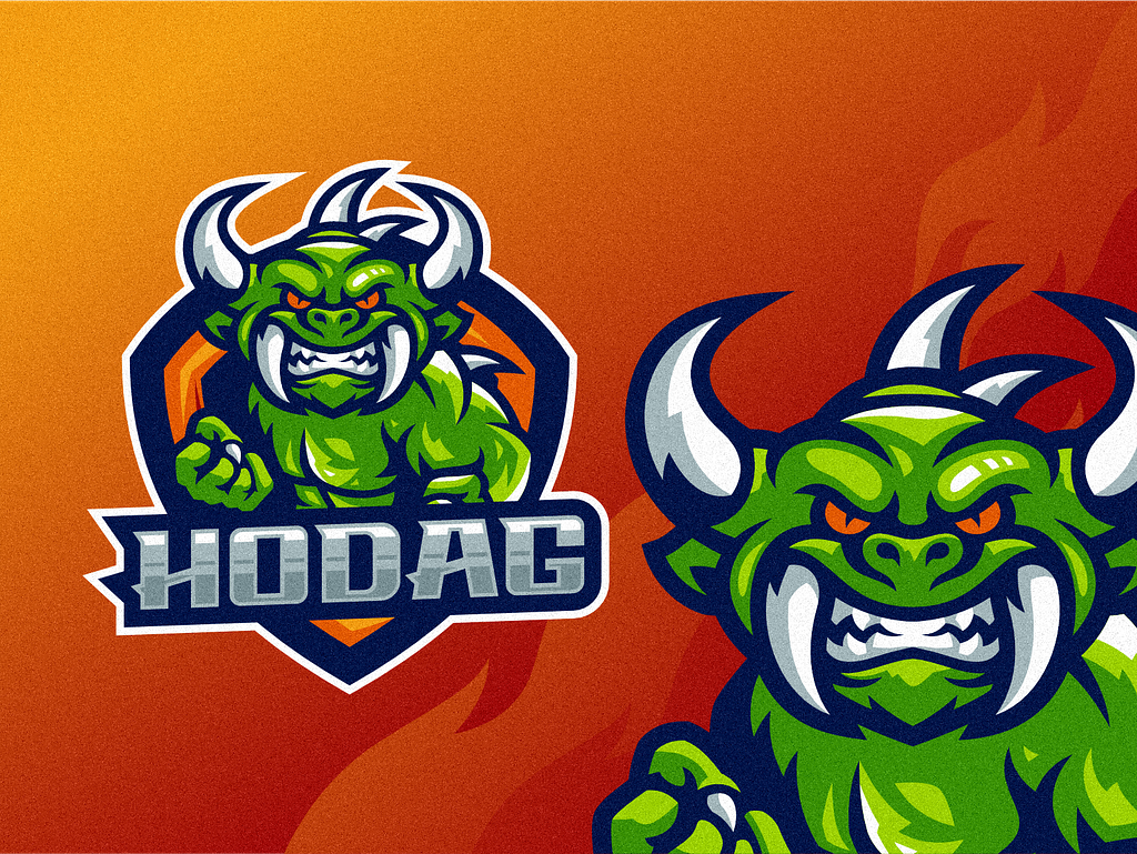 Hodag Esport Logo by over_designnn on Dribbble