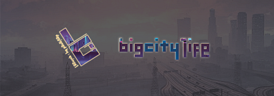 BIG CITY LIFE graphic design logo