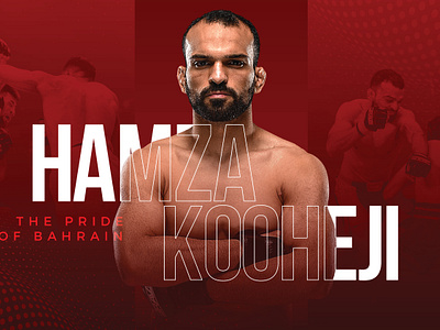 Hamza Kooheji - The Pride Of Bahrain bahrain booklayout branding combat combatsports design graphic design gulf indesign middleeast mma pagelayout photoshop sports sportsdesigner typography