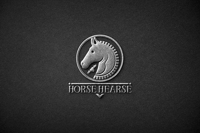 Logo Design & Hors hearse graphic design logo logo design logomake logomark logomarke logos logotipo logotype