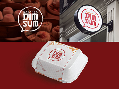 Logo design project for "Katanya Dimsum" branding creative designer food graphic design logo logomark packaging professional