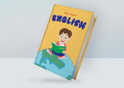 English Book Cover book cover boy graphic design illustration lineart