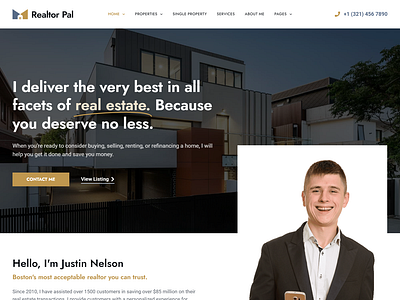 Realtor Pal - Real Estate Agent css html webdesigner webdevoloper webdevolopment website websitedesign wordpresswebsite wordprsssite