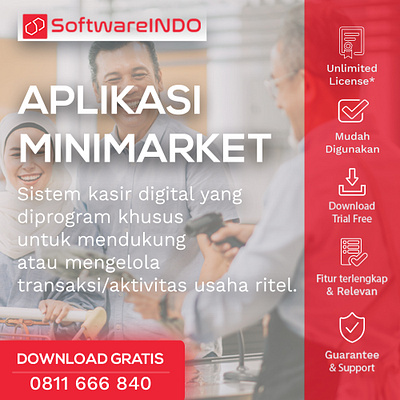 Aplikasi Minimarket - SINDO Retail Series banner branding product promotionbanner