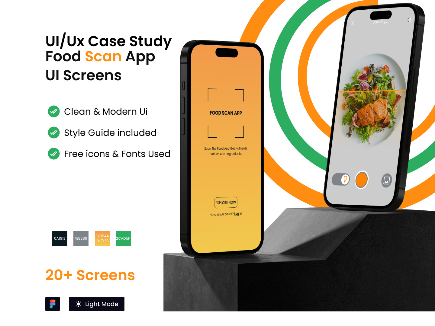 Food Scan App Ui by Wajid Ali on Dribbble