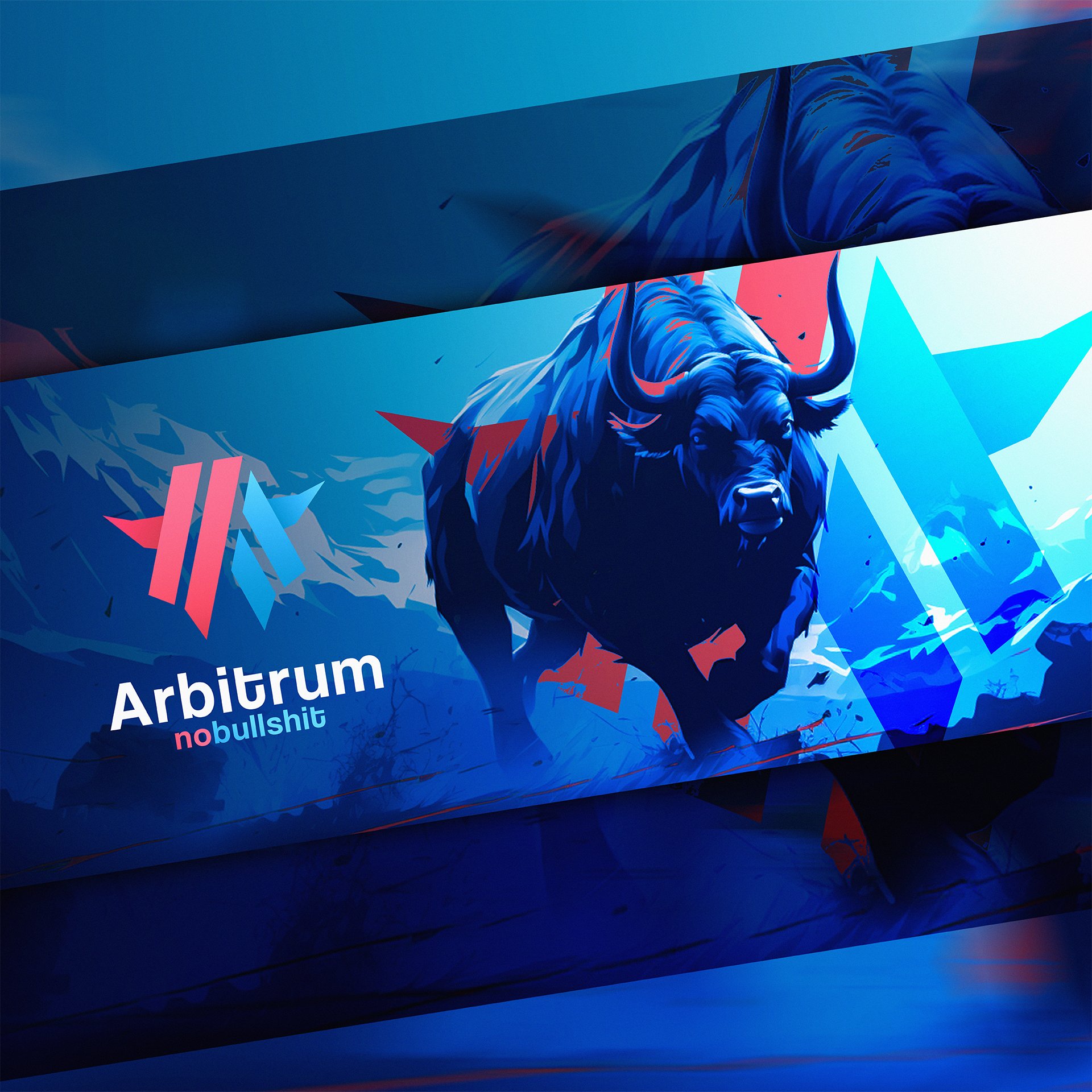 Arbitrum NoBullshit - Blockchain/web3 | Logo Design brand branding design graphic design illustration logo logodesign logos vector visual