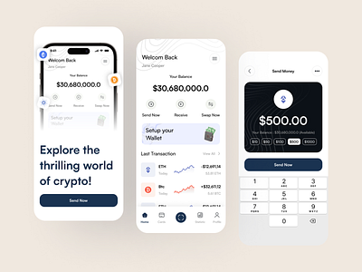 Daily UI 004 - UX UI Designer - Mobile App app application creative design financial fitnech mobile ui uidesign uiux usability user experience user interface ux uxdesign uxui web