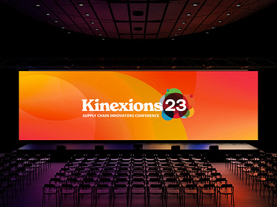 Kinexions 23 - Event Design & Branding art direction branding conference design event design graphic design identity logo logo design print stage design supply chain conference web design